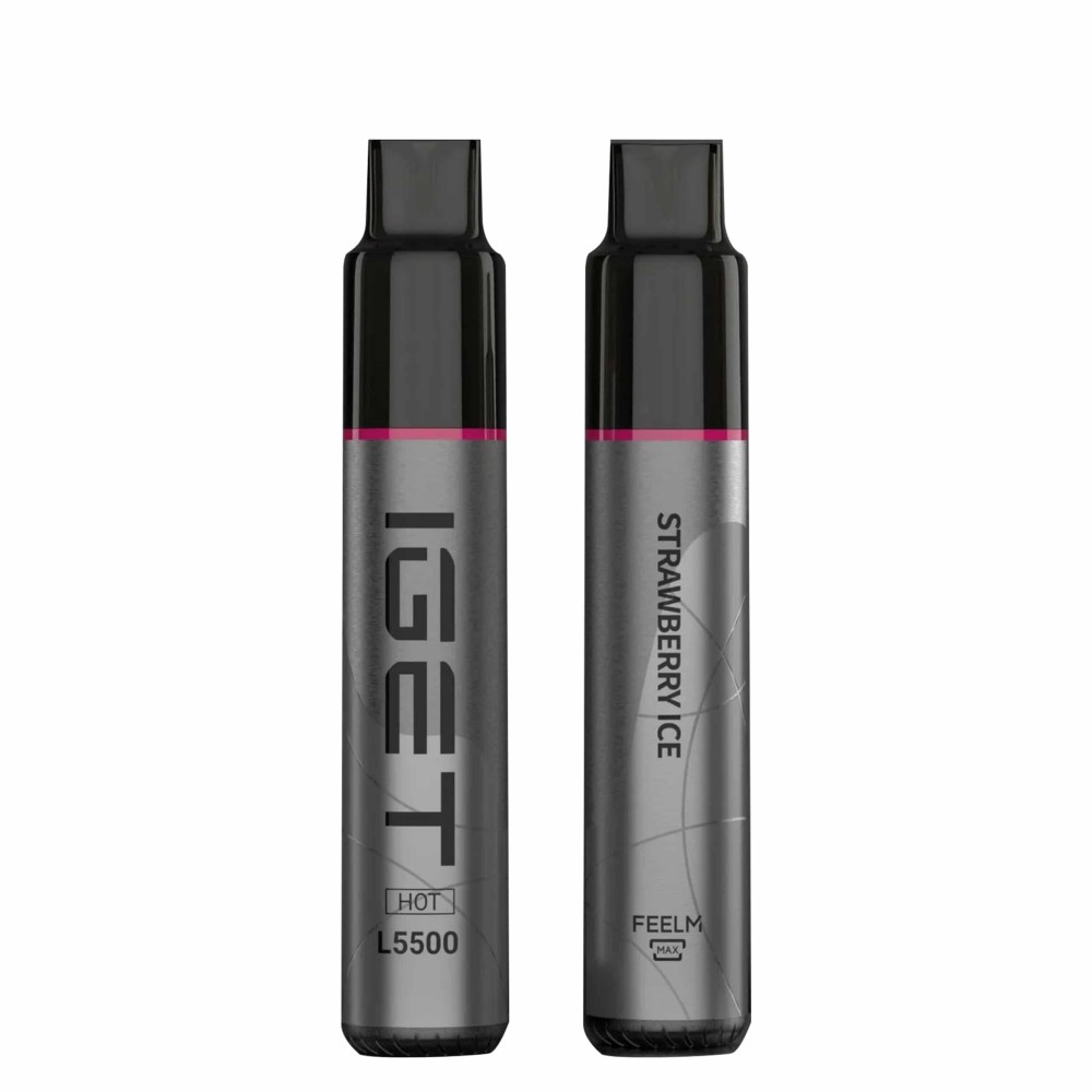IGET HOT 5500 Puffs Strawberry Ice 2PCS IGET HOT 5500 Puffs Strawberry Ice 2PCS - Image 1